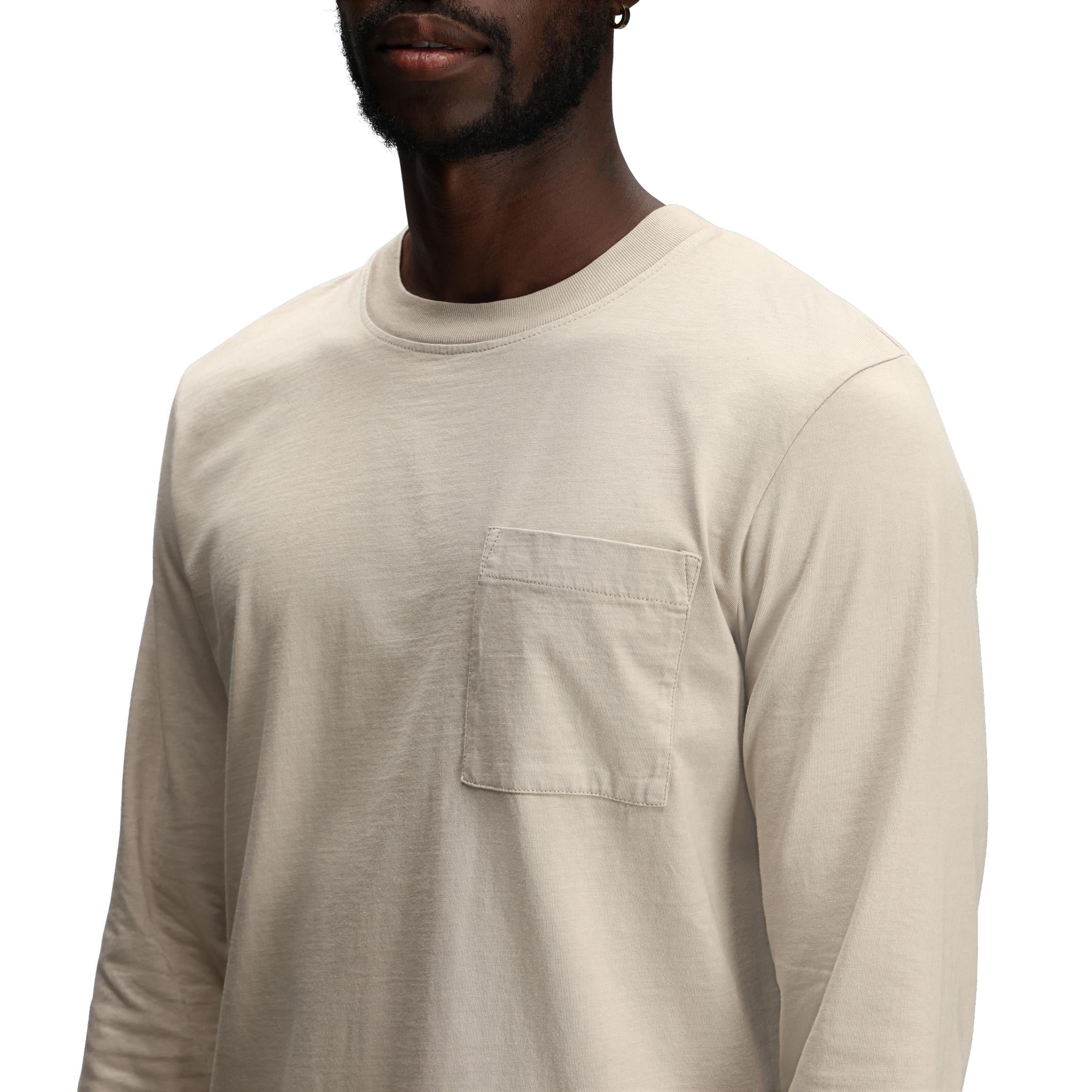 Dirt Pocket Tee Long Sleeve - Men's - Final Sale - Image 7