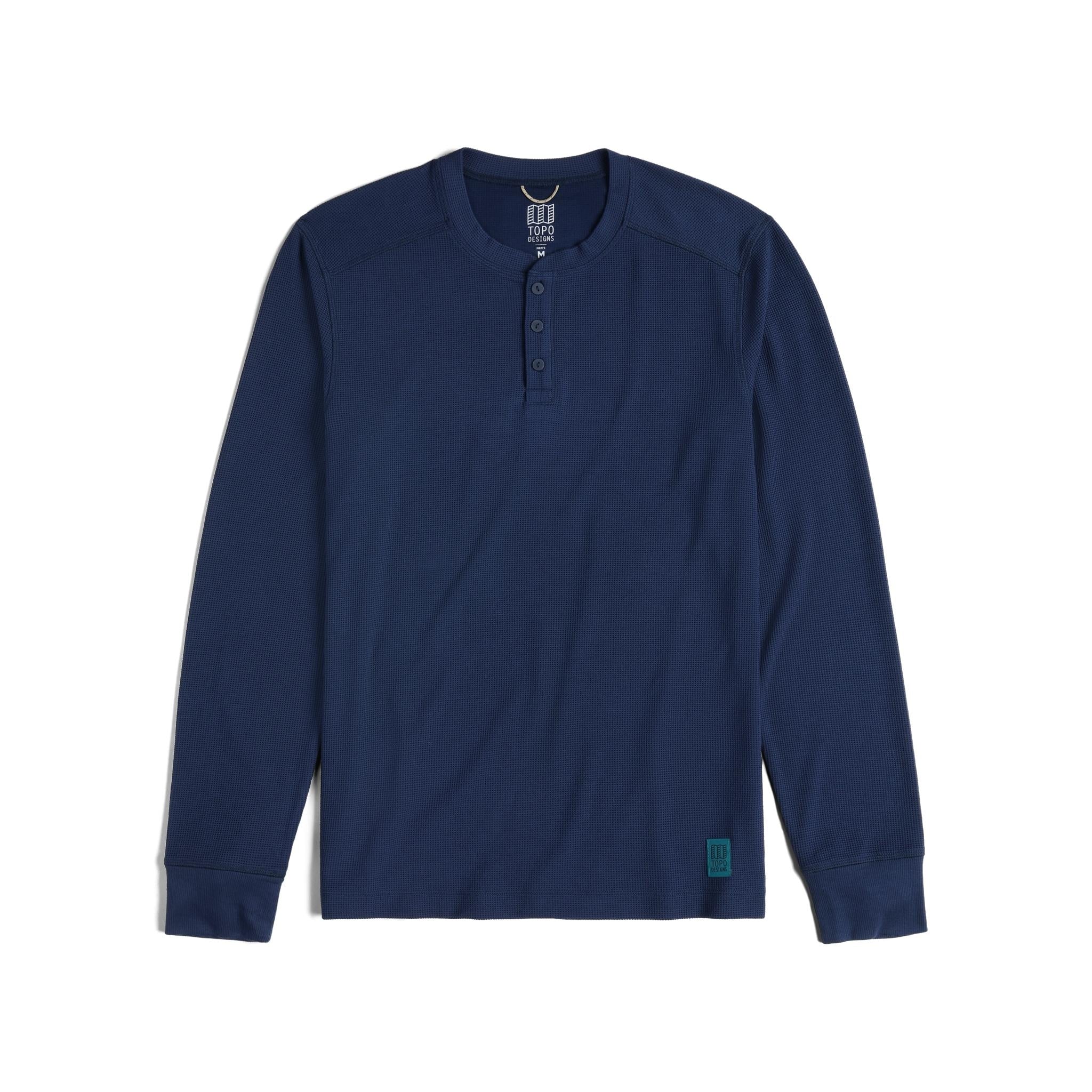 Global Waffle Henley - Men's - Final Sale - Image 4