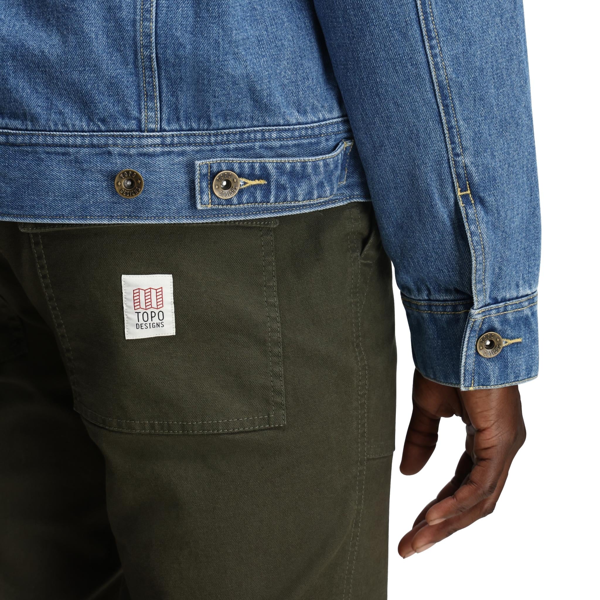 Mt. West Trucker Jacket - Denim - Men's - Final Sale - Image 12