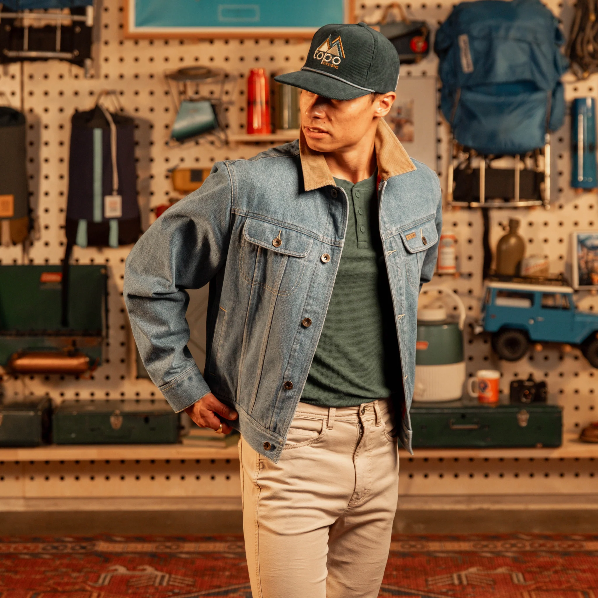 Mt. West Trucker Jacket - Denim - Men's - Final Sale - Image 2