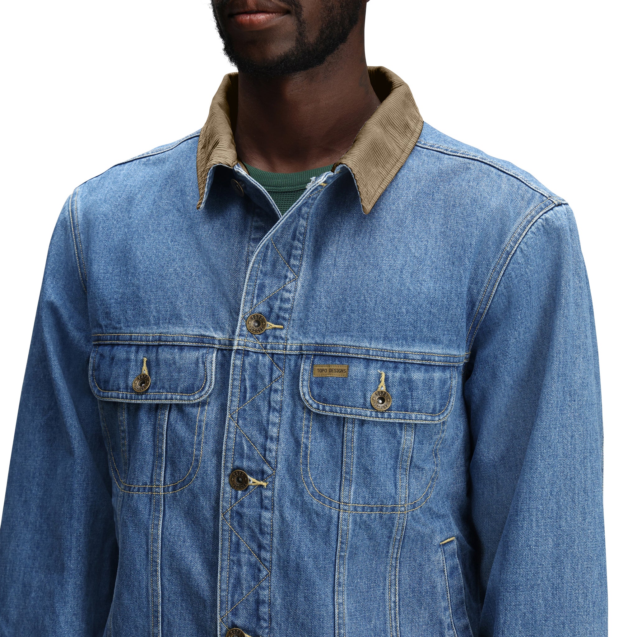 Mt. West Trucker Jacket - Denim - Men's - Final Sale - Image 7