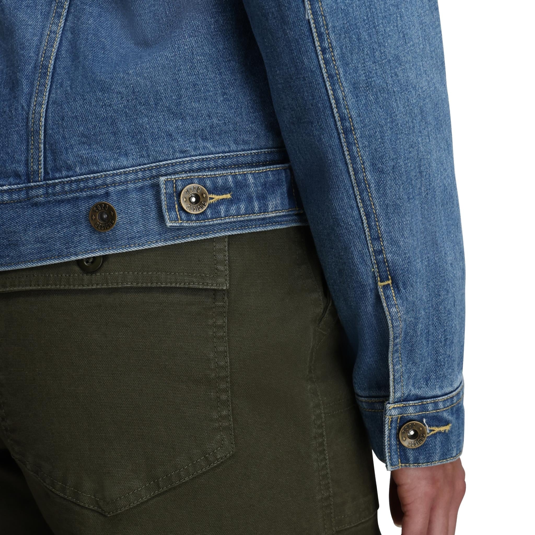 Mt. West Trucker Jacket - Denim - Women's - Final Sale - Image 10
