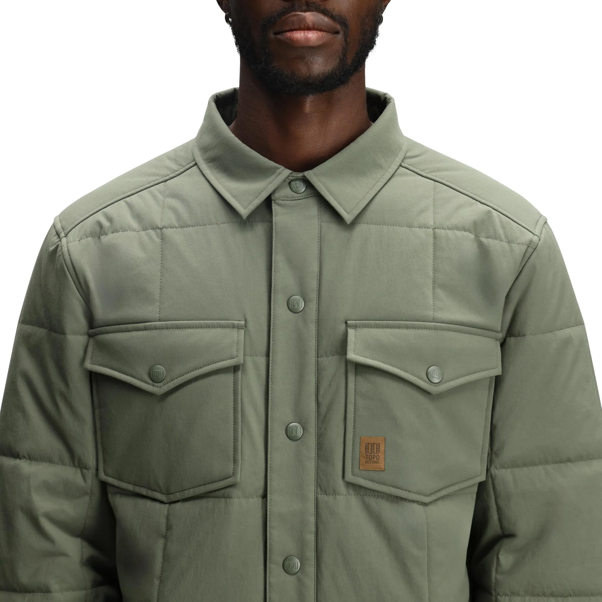 Puffer Shirt Jacket - Men's - Final Sale - Image 6