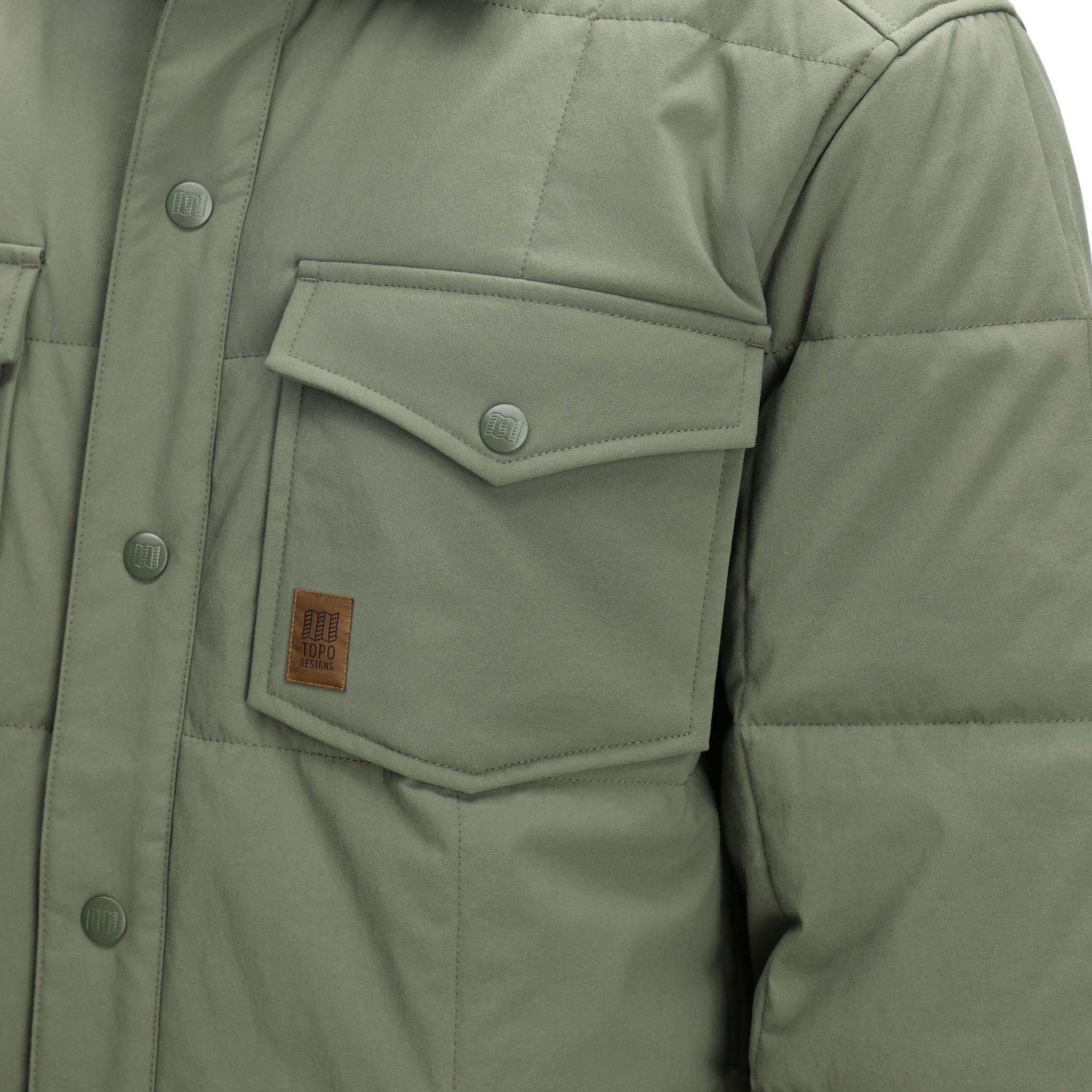 Puffer Shirt Jacket - Men's - Final Sale - Image 8