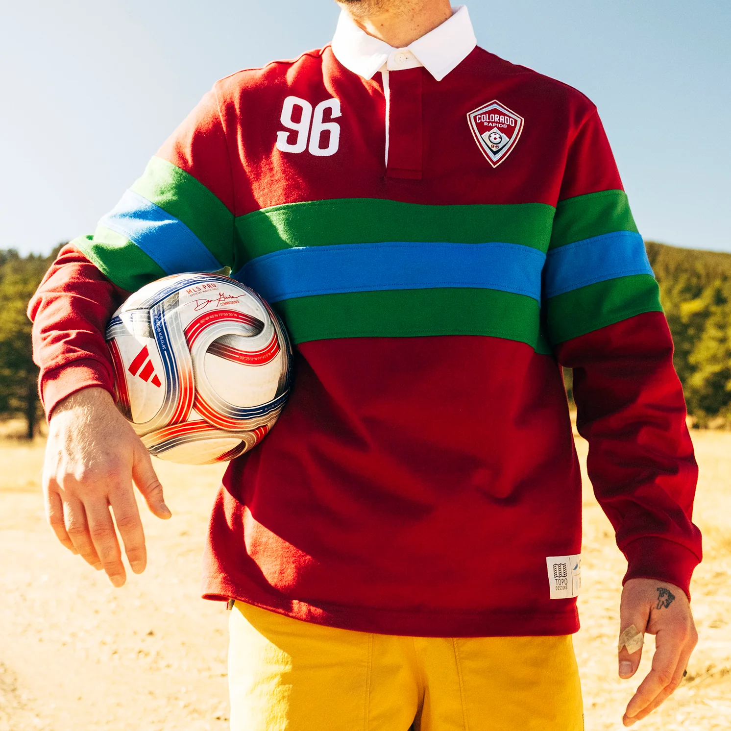 Topo Designs x Colorado Rapids Mountain Rugby Shirt - Image 2