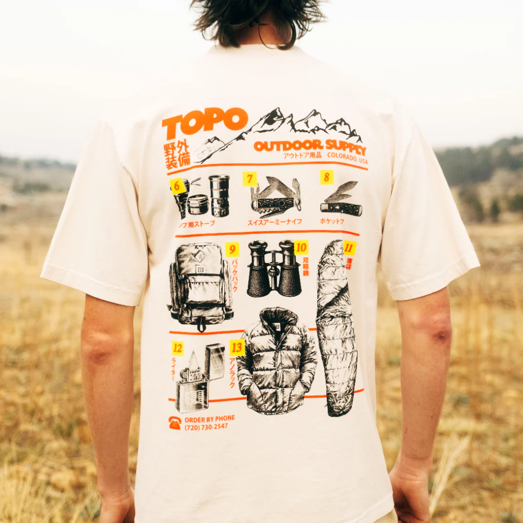 Topo Designs x Pine Printshop Catalog Tee - Image 2