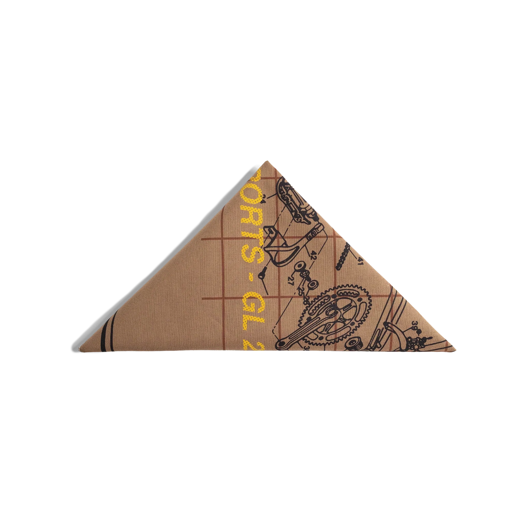 Topo Designs x Pine Printshop Enjoy The Ride Bandana - Image 2