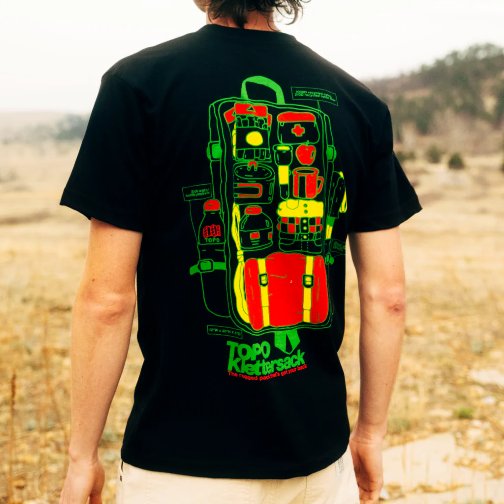 Topo Designs x Pine Printshop Klettersack Tee - Image 2