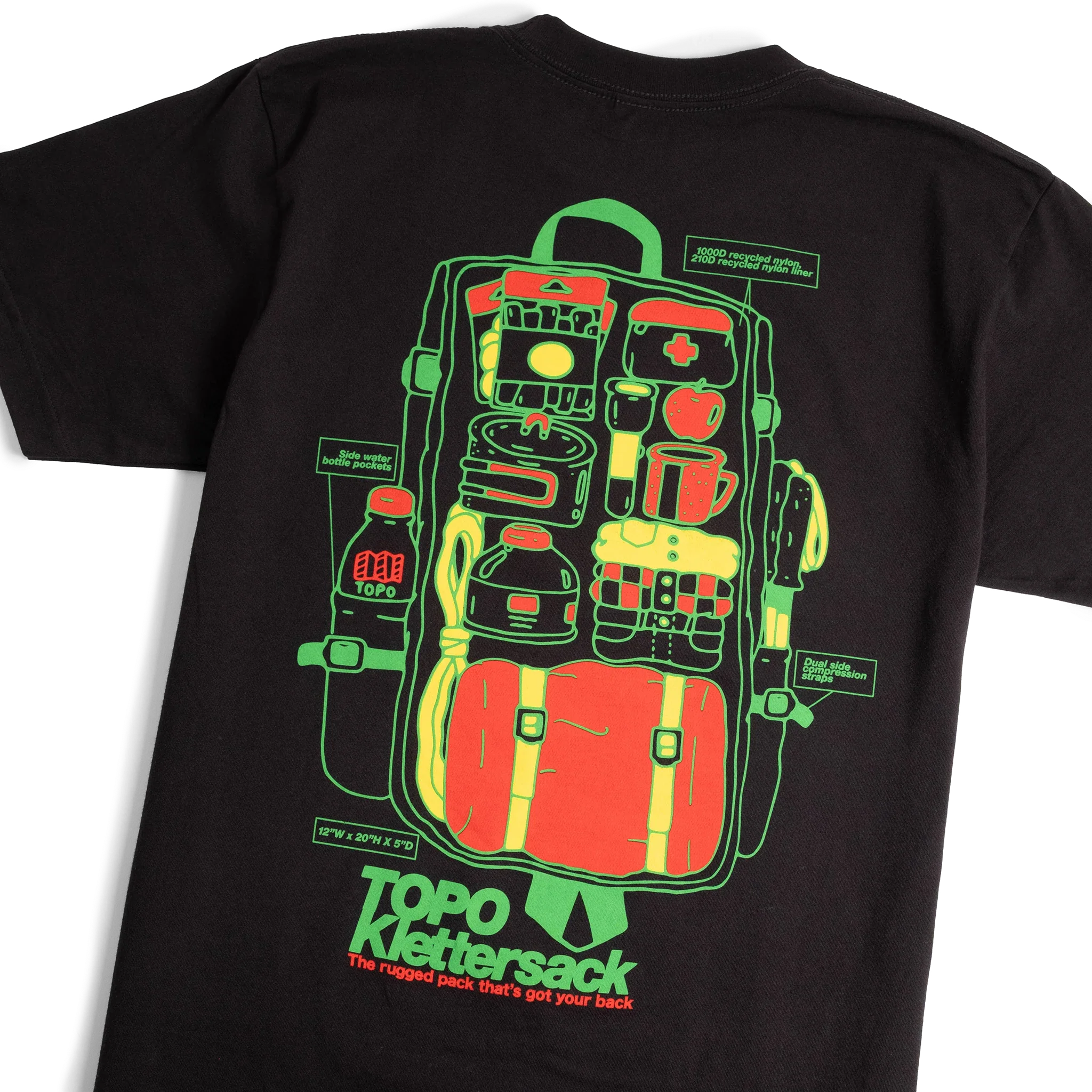 Topo Designs x Pine Printshop Klettersack Tee - Image 4