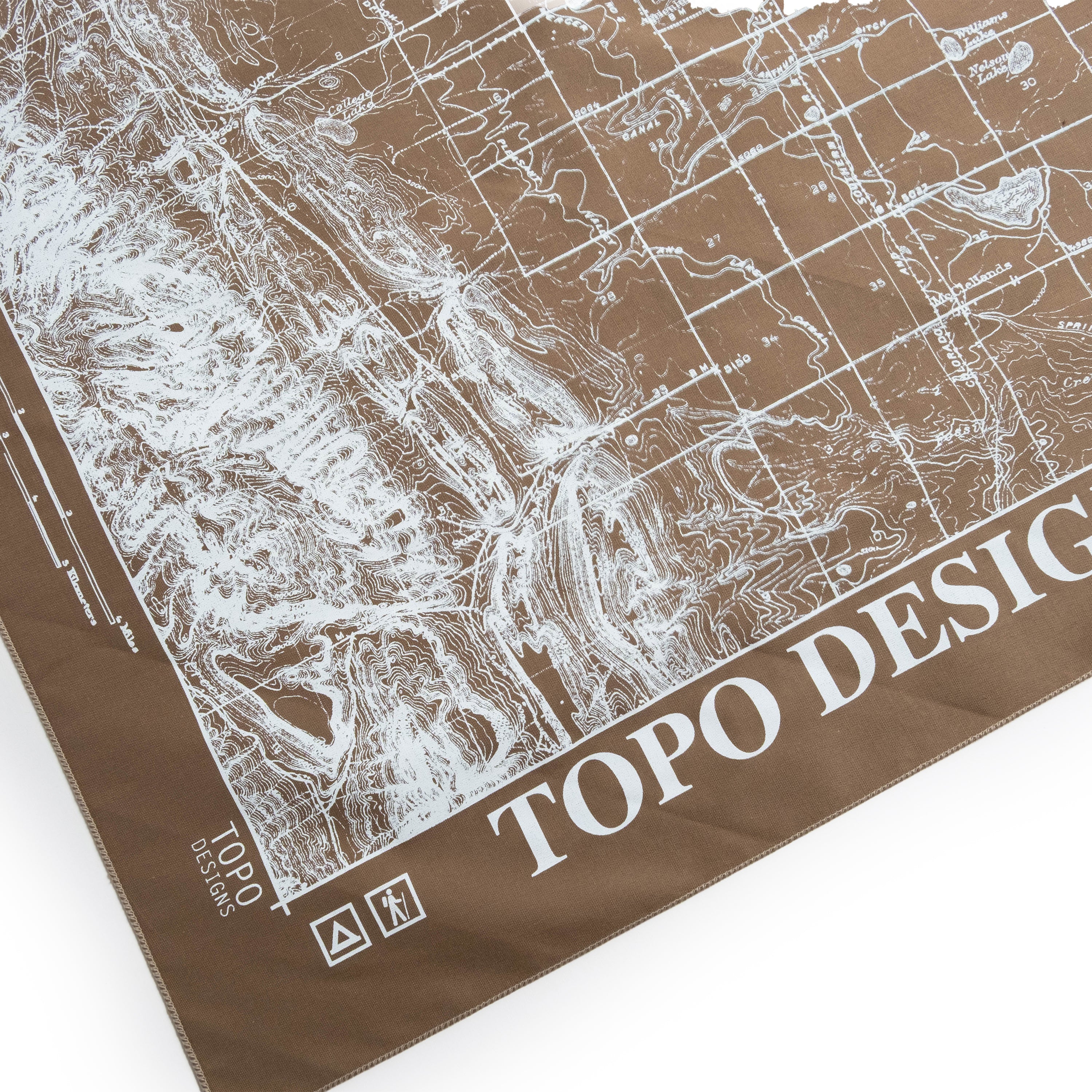 Topo Designs x Pine Printshop Local Bandana - Image 6