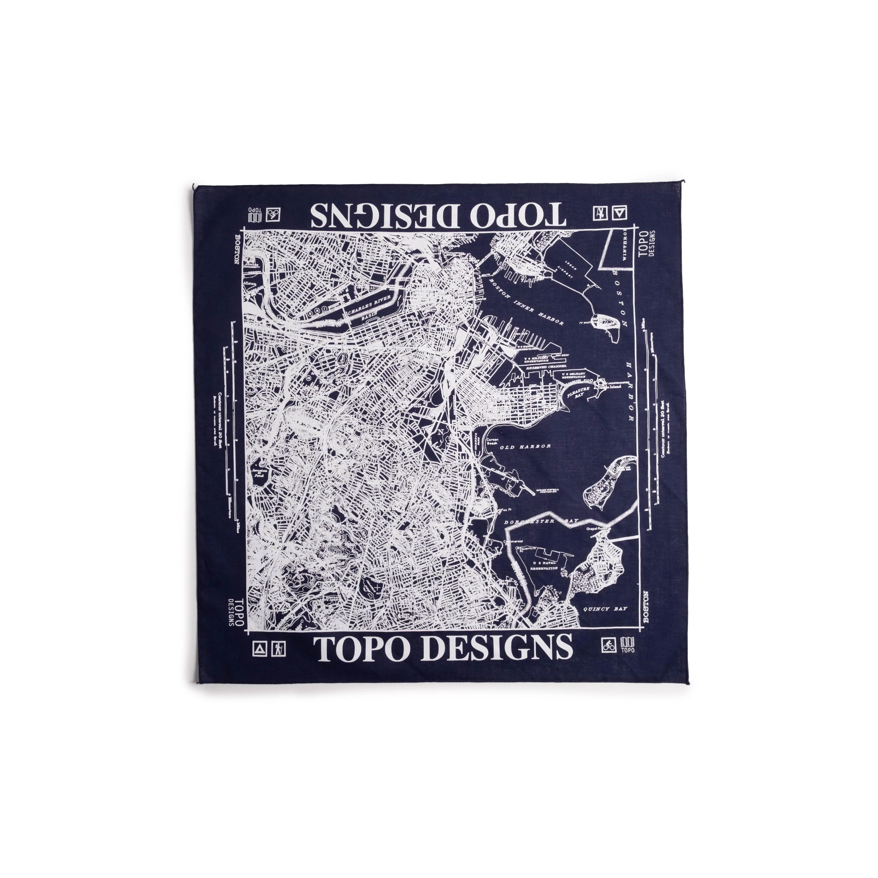 Topo Designs x Pine Printshop Local Bandana - Image 7