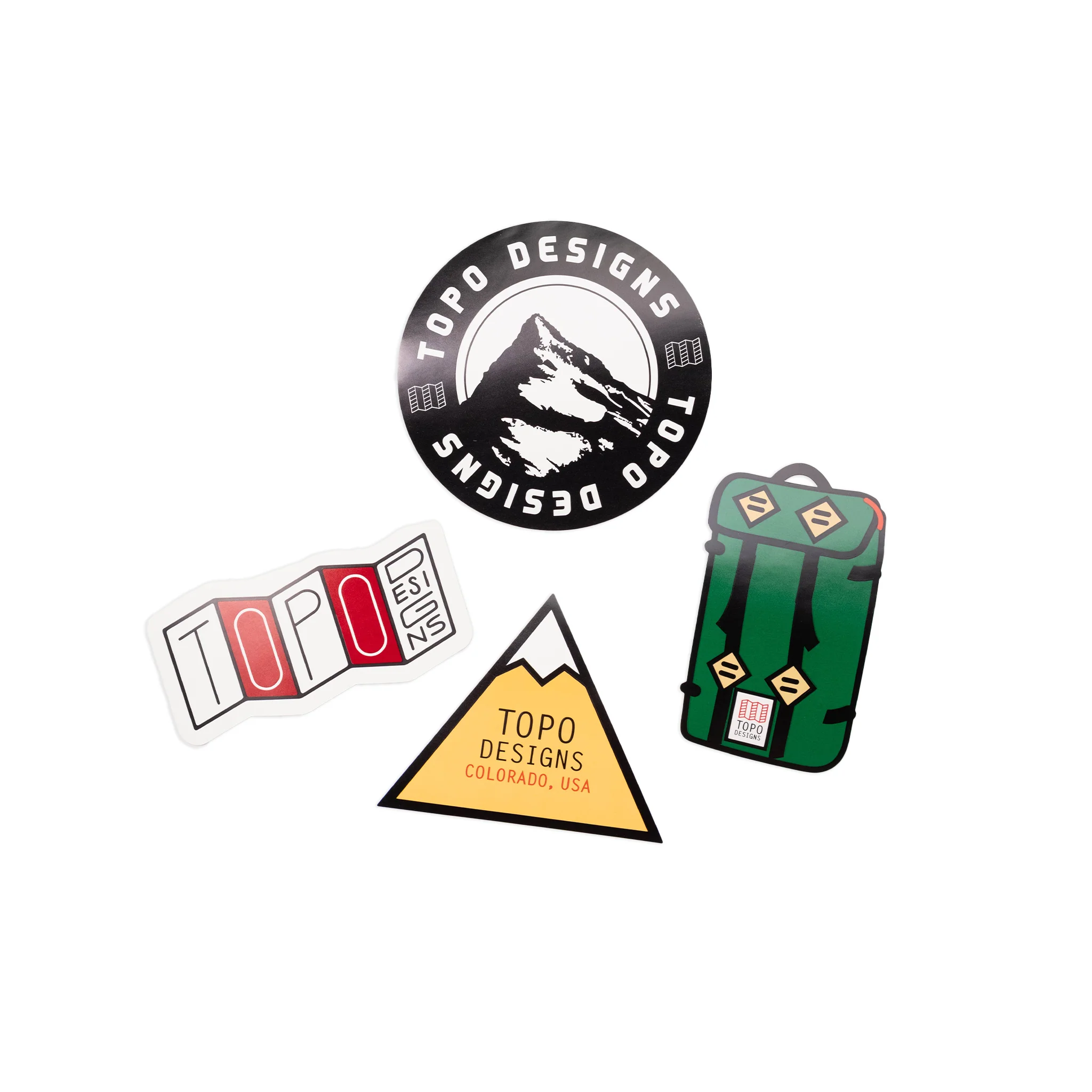Topo Sticker 4-Pack - Image 2