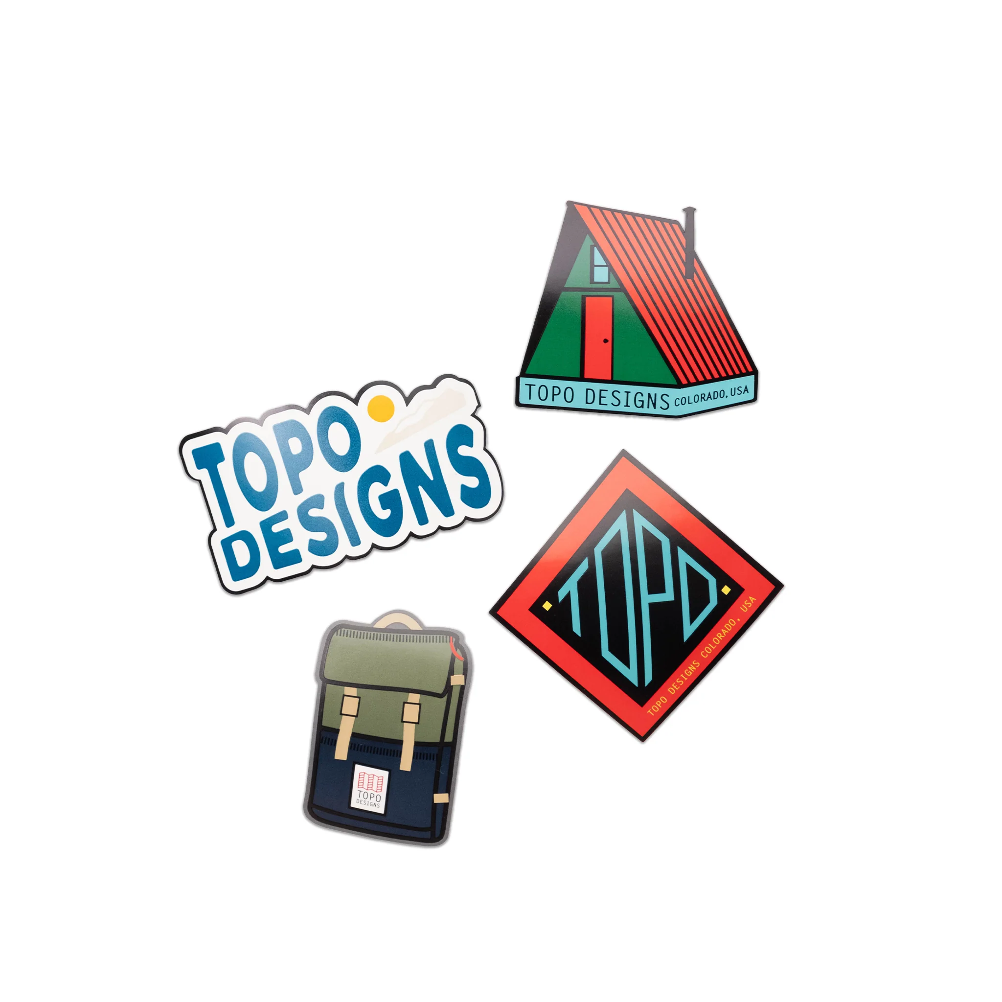 Topo Sticker 4-Pack - Image 3