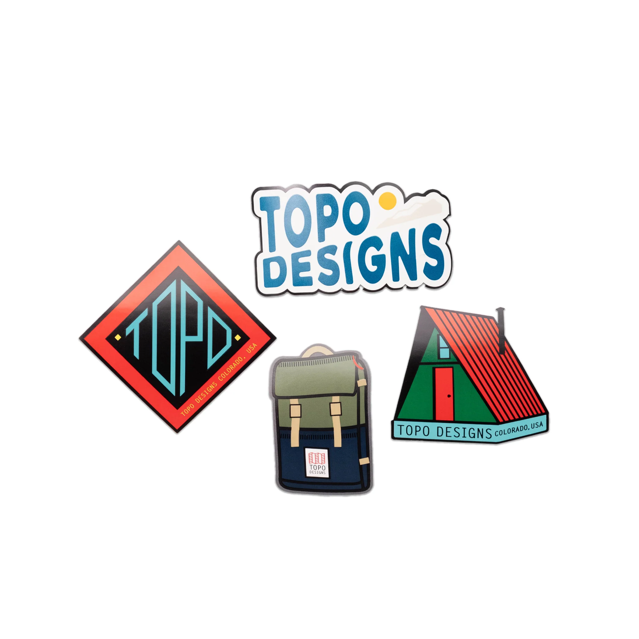 Topo Sticker 4-Pack - Image 4