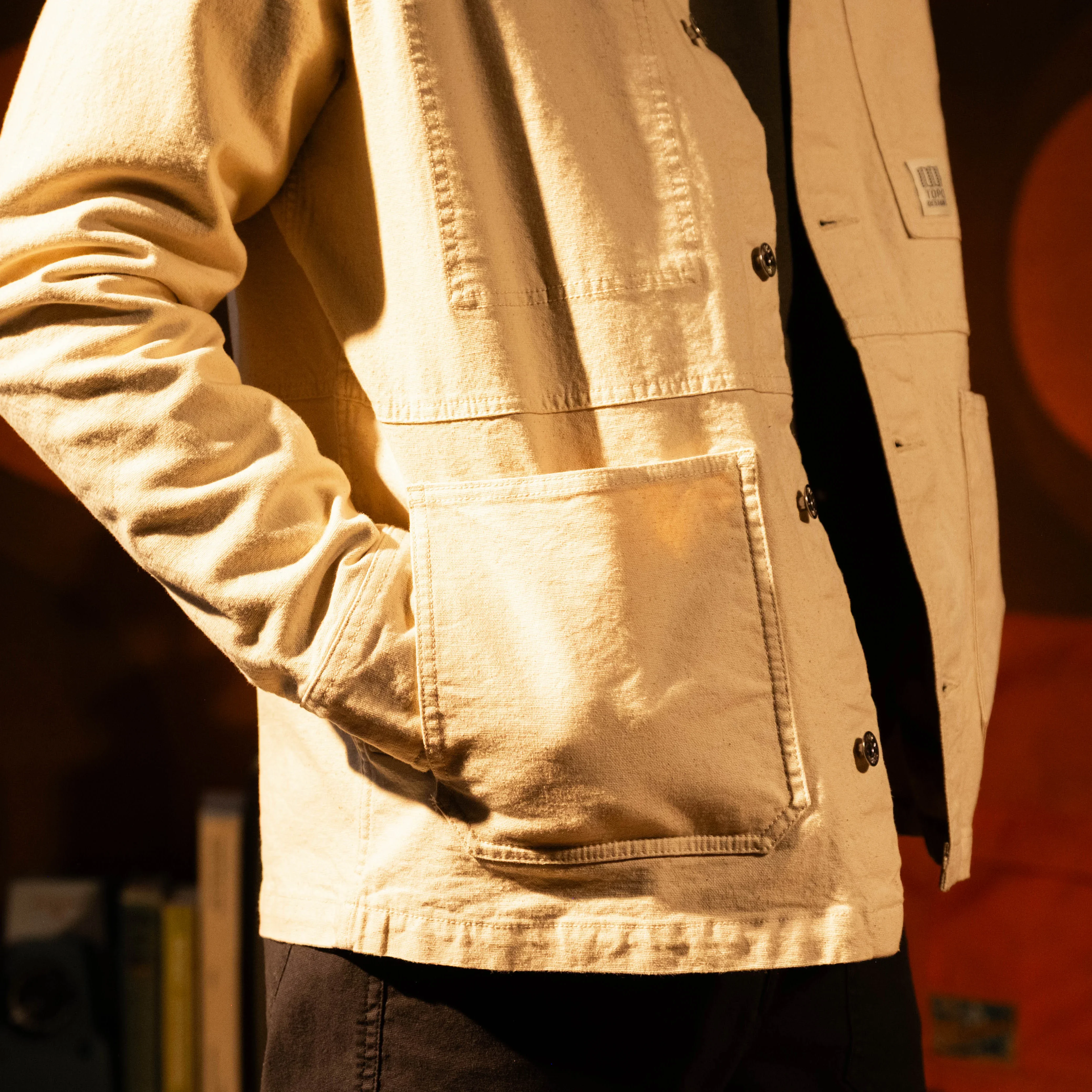Utility Jacket Undyed - Men's - Image 6